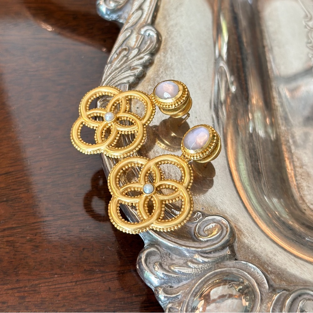 Julie Vos Gold Chloe Earrings